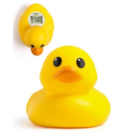 Baby Bath Thermometer Pregnancy and Newborn Classical Duck Baby Water Thermometer for Bathtub,Temp Alert Bath Temperature Toy