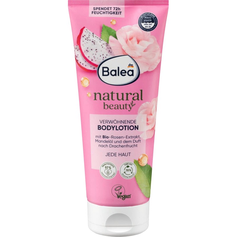 Balea Natural Beauty Set of 2 Skin Care: Body Lotion