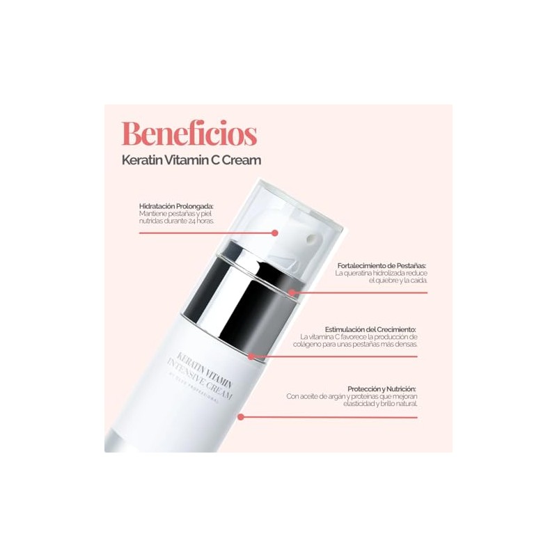 DLUX Keratin Vitamin Intesive Cream for Eyelash and Brows;