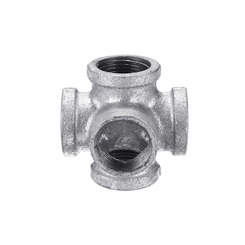 TuToy 1/2 '3/4' 1 '5 Way Pipe Fitting Malleable Iron
