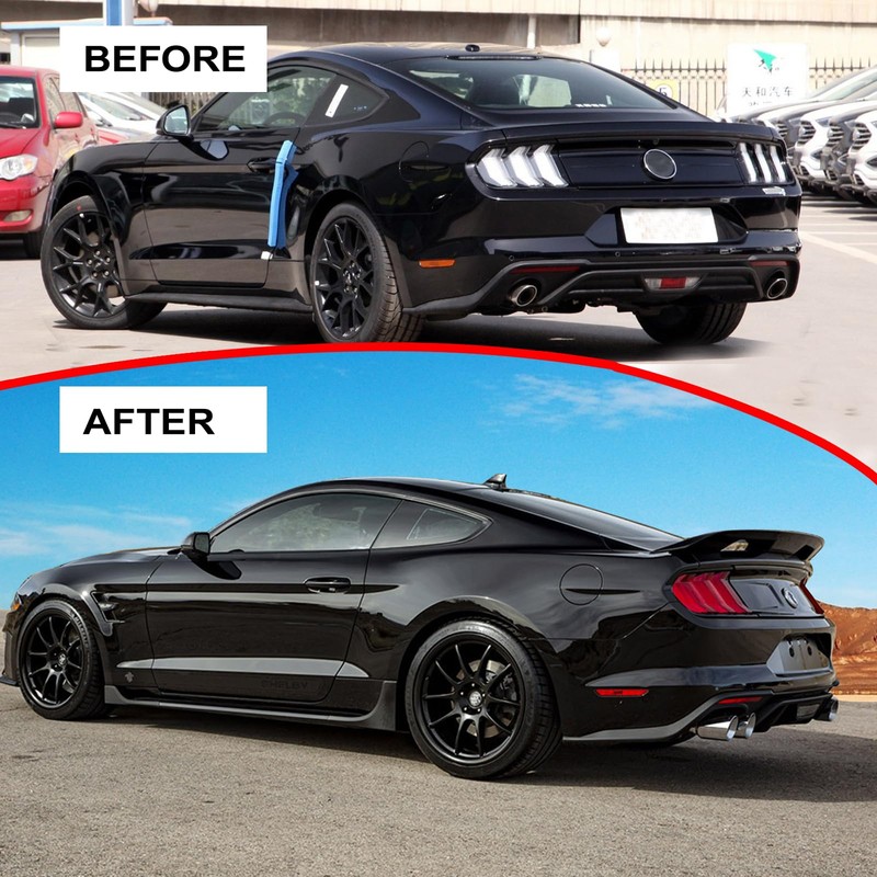 AAriguthel Rear Spoiler Wing Compatible with 2015-2023 Mustang V6/V8/Shelby/GT/EcoBoost 2-Door
