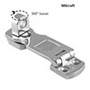 Marine Grade Stainless Steel Heavy Duty Door Hasp with Turning