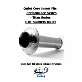 HMF Exhaust Muffler Quiet Core Insert Rzr 800 900 Xp