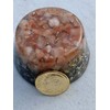  Red Calcite Single Crystal Small Tower Buster Orgone Generator