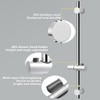 SAMODRA Shower Riser Rail with Adjustable Shower Head Holder,66 cm