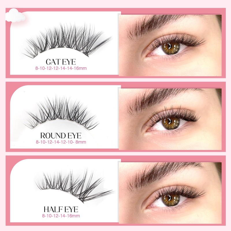 Parriparri Eyelash Extensions, 200 Pieces, Individual Lash Extension, 30D C