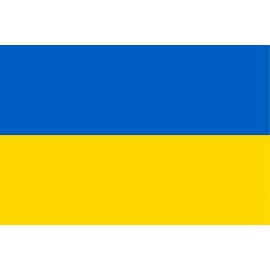 Ukraine National Flag - 3ft x 5ft - Polyester