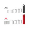 TEKTON Stubby Combination Wrench Set with Holders, 25-Piece (1/4-3/4 in.,