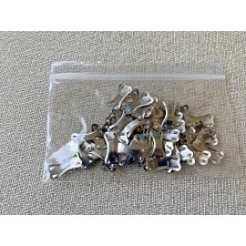 Unbranded BANDAGE WRAP METAL CLIPS - 70 Clips, Spares for BANDAGES Type Body Wrap