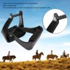 Vitdipy Plastic Stirrups Ergonomic Angled Design Western Riding Safety Saddle
