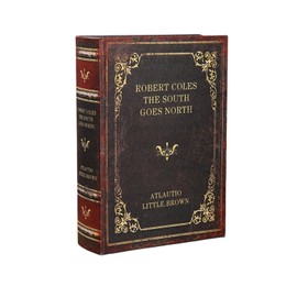 S.T.S.G Fake Book Dummy Storage Hidden Storage Storage Box Book-Shaped Interior Retro Small Item Holder Western Book Hidden Box Secret Box (Medium)