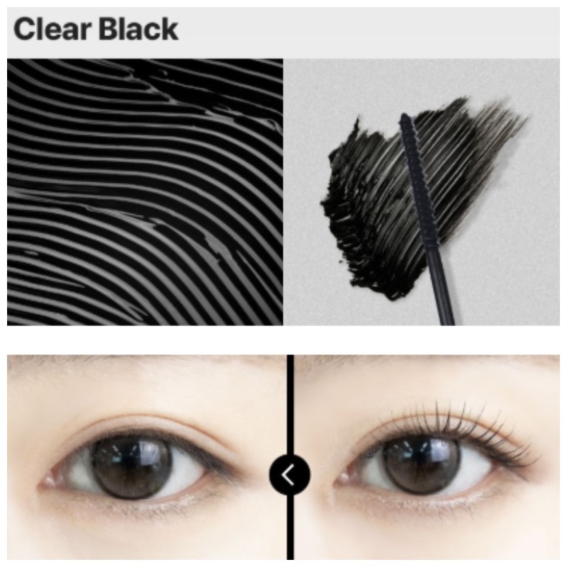 THE TOOL LAB Washable Serum Cara 4.5g, Color:01 Clear Black