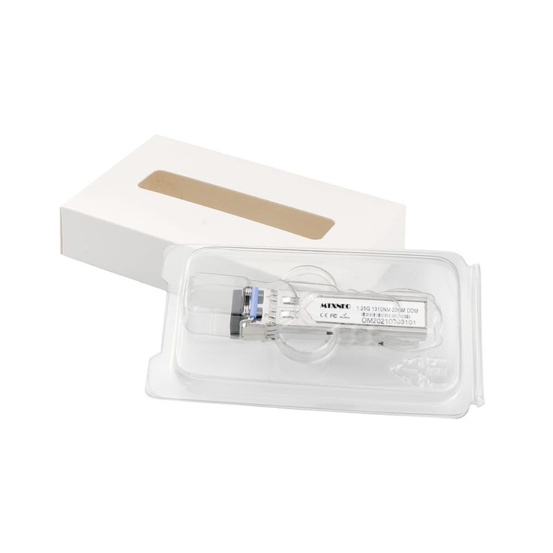 2pcs Industrial SFP Module 1.25Gb/s 20km Fiber Transceiver Duplex LC