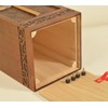 engmvwod Large Wood Memorial Ash Urn, Cremation Adult Human Ashes