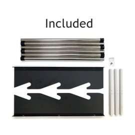 Signworld BVR38 compatible with Epson'Vinyl Roll Wall Mount Storage Rack 38" Width printer