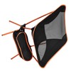 Outdoor Folding Beach Chair Portable Mesh Back Aluminum Alloy Rack