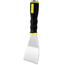 ALLWAY BS3 Soft-Grip Extendable Bent Heavy Duty Scraper with Pole Socket and Hammer End