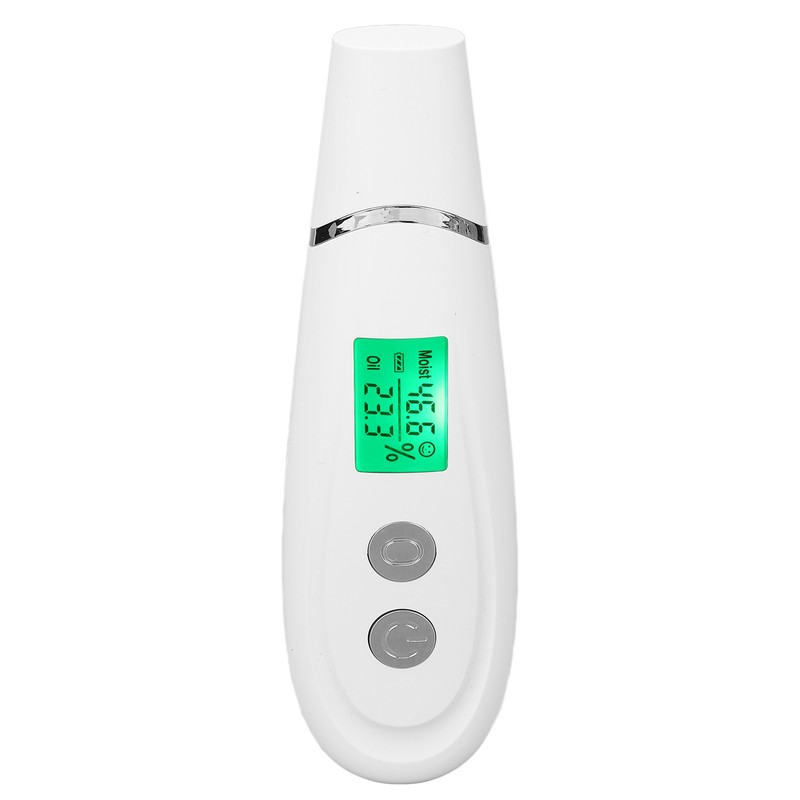 Skin Detector White Facial Moisture Tester Detector Skin Oil Content