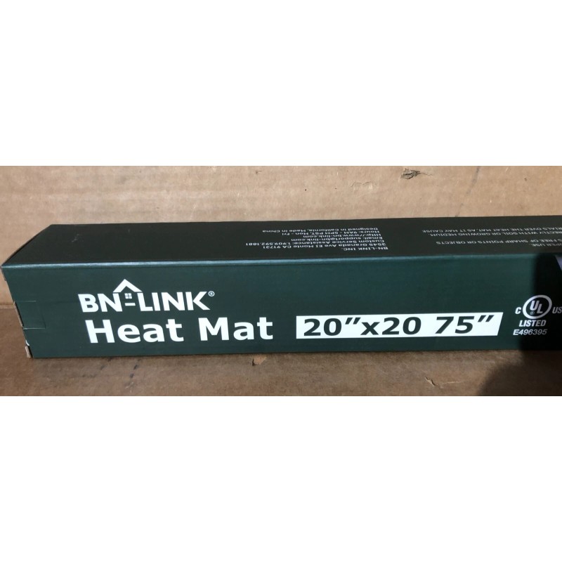 BN-LINK Seedling Heat Mat Warm Hydroponic Heating Pad 20"x20.75" For