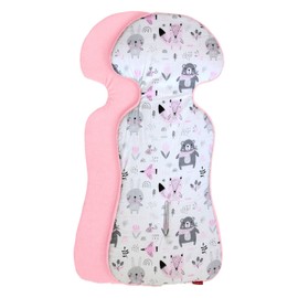 ByBoom Basics Baby Seat Cover, Seat Insert, 77 x 32 cm, Cotton, with Terry Sides, Universal Fit for Baby Seat, Car Seat, Pram, Buggy, Bicycle Trailer, German Oeko-Tex 100 Certification, Made in EU