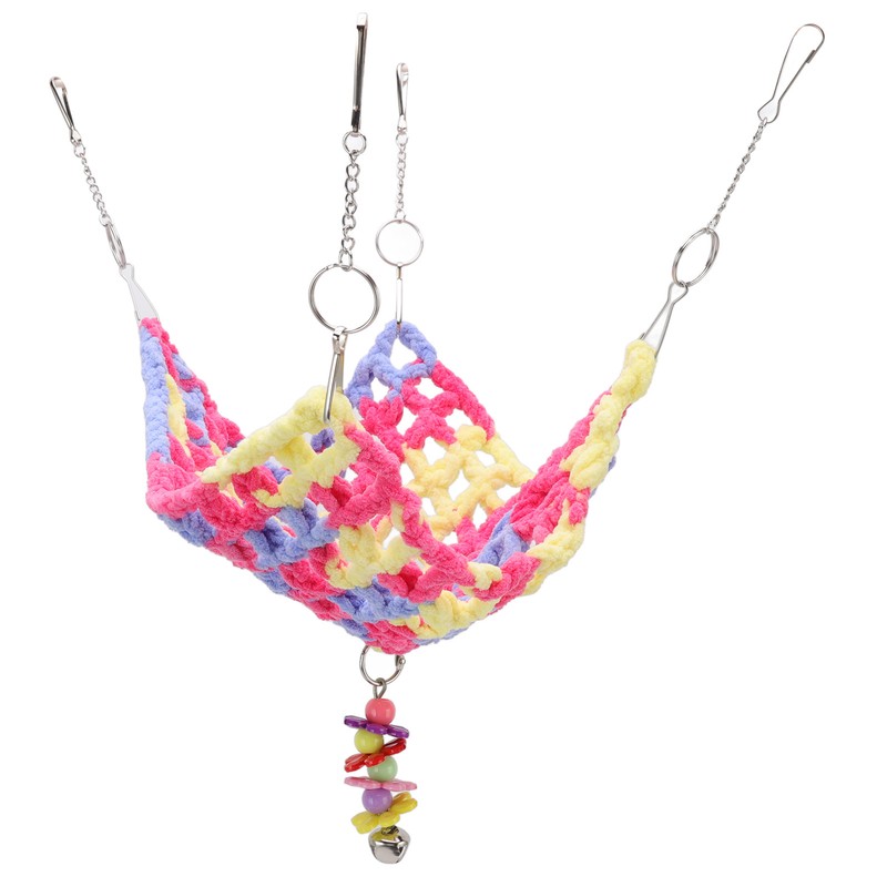 Hamster Weave Hammock Hanging Small Animal Cage Hammock for Chinchilla
