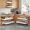 Seinloes 2 Pack Expandable Pull Out Cabinet Organizer 21"Deep With