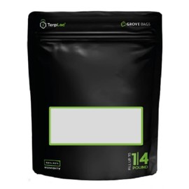 ‎1 x 113 g Grove Bags - Soft Touch Edition - Black - Child Resistant