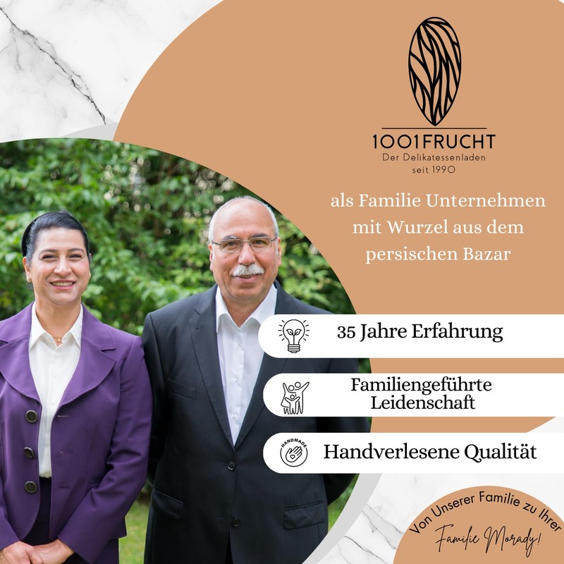 1001 Frucht Peeled Almonds Blanched 500 g without Additives I