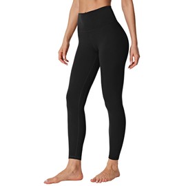 Ewedoos Compression Leggings for Women Tummy Control Workout Leggings Buttery Soft Leggings High Waisted Yoga Pants Black