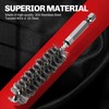 Columpro 6PCS 304 Stainless Steel Bore Brush Copper Pipe Cleaner,