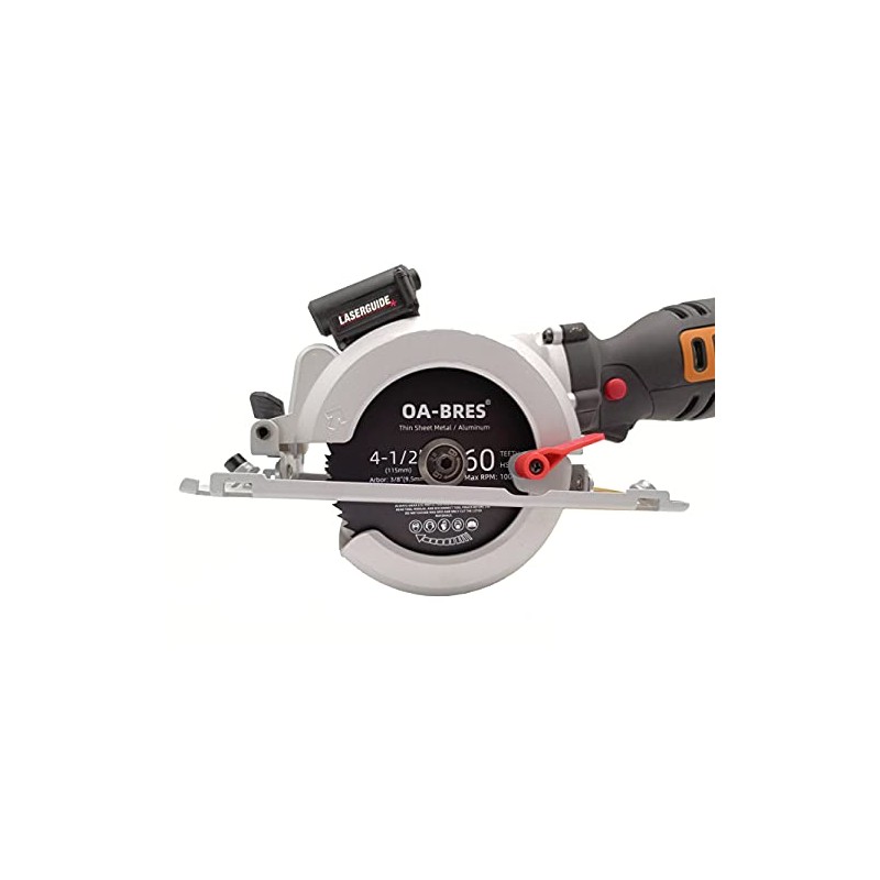 3 Pack 4 1/2-Inch HSS Compact Circular Saw Blades with