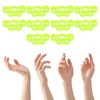 10Pcs Finger Exerciser 6.6LB Green Soft Flexible Silicone Portable Skin