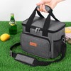 Tiblue Insulated Reusable Lunch Box for Office Work School Picnic