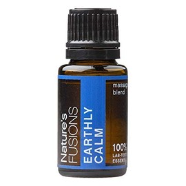 Nature's Fusions Earthly Calm, 100% Pure and Natural Essential Oil Blend for Aromatherapy and Topical Use, .5 Fl Oz (Pack of 1) (15 mL)