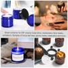 Small Glass Containers with Lids, Tecohouse 4 oz Glass Jars