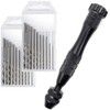 KINGFOREST Precision Pin Vise Hand Drill - Steel Manual Tool