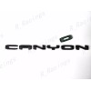 GMC 5PCS Gloss Black Red Door Rear Grill AT4 Canyon