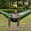 Camping Hammock, Portable Hammocks with Mosquito Net,Lightweight Nylon Parachute Hammock