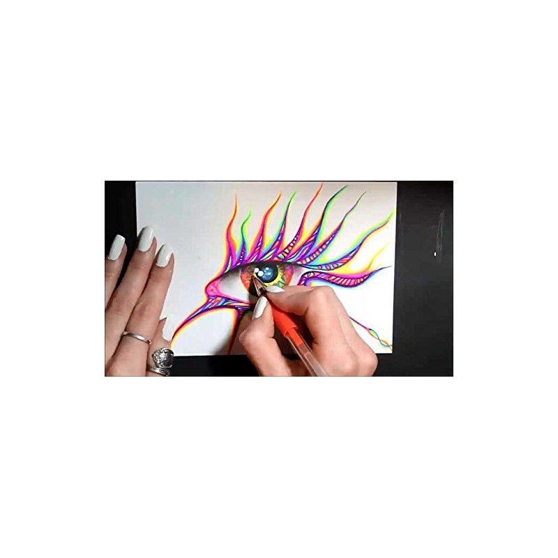Unique Colors Gel Pens Set Drawing Pens for Coloring book,