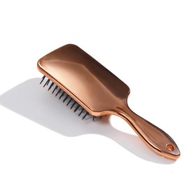 Paddle Brush, Detangler Brush, Hair Brushes for Women, Wig Brush, Brush for Curly Hair, Hairbrush for Men and Women, All Hair Types Hair Brush Detangler (Rose gold, One size)