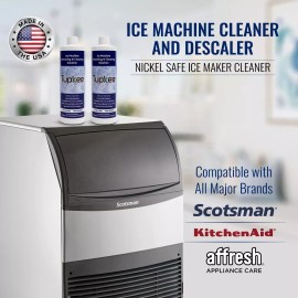 Tupkee Ice Machine Cleaner Nickel Safe - 16oz Ice Maker Cleaner, Universal
