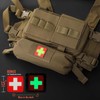 WYNEX Tactical First Aid Drop Dump Pouch, Medical Trauma Roll