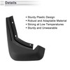 X AUTOHAUX 1set Front and Rear Mud Flaps Splash Guards