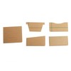 13 Pcs Leather Wallet Template Transparent Clear Acrylic Leather Template