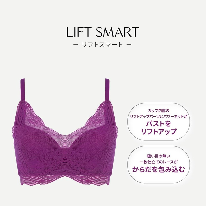 Triumph Lift Smart 590 Wireless Bra, 004 (Black)