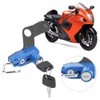 Motorcycle Modification Aluminum Alloy Helmet Lock Mount Hook Fit for