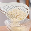 Long Handled Colander Pasta Scoop -Strainer Ladle, Pasta Drainer, Wash