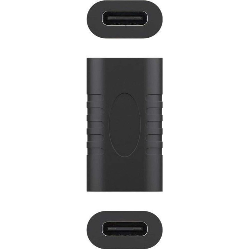 Goobay 45401 USB-C to USB-C Adapter, Black