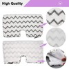 Extolife 4 Pack Steam Mop Pads Replacement for Shark Steam