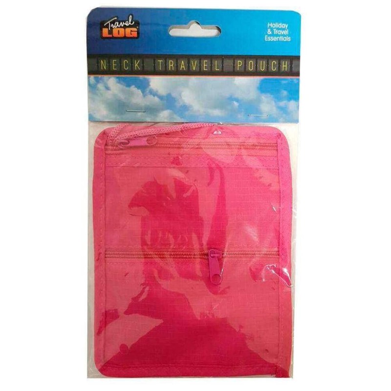 Neck Travel Bag for Passport/Tickets/Cash/Credit Cards and Other Valuables Assorted